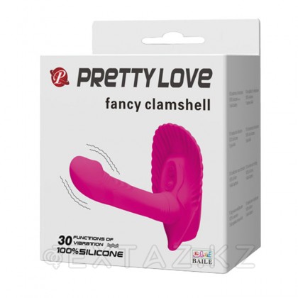 Клиторальный стимулятор с вагинальным плагом, 10 функций от sex shop Extaz фото 2