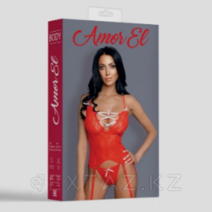 Madrid s/M Қызыл эротикалық іш киім жиынтығы от sex shop Extaz фото 2