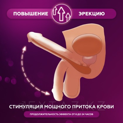 Еркектерге арналған қоздырғыш Мустанг күші (8 таблетка) от sex shop Extaz фото 4