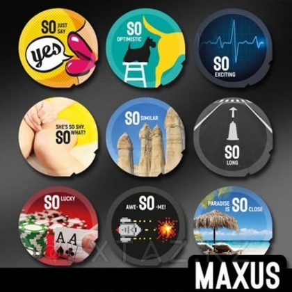 MAXUS презервативтер So Much секс классикалық сұр 1 дана. от sex shop Extaz фото 2