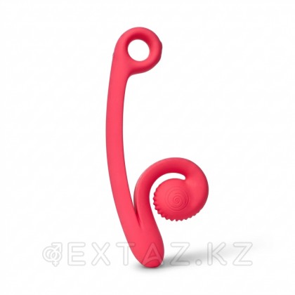 Svibe Snail CURVE Қос ынталандыру вибраторы қызғылт от sex shop Extaz