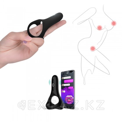 Magic Motion Rise діріл сақинасы қою жасыл от sex shop Extaz фото 2