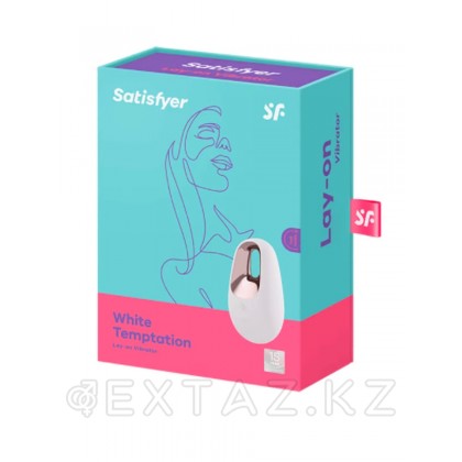 Клиторальный вибратор Satisfyer White Temptation от sex shop Extaz фото 5