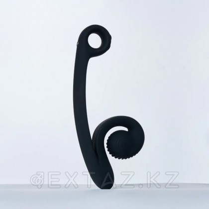 Svibe Snail curve Қос ынталандыру вибраторы қара от sex shop Extaz фото 5