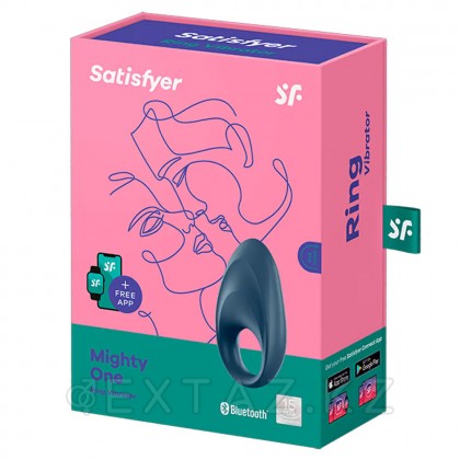 Виброкольцо Satisfyer Mighty One - extaz.kz фото 2 Satisfyer Mighty Діріл Сақинасы One от sex shop Extaz фото 2