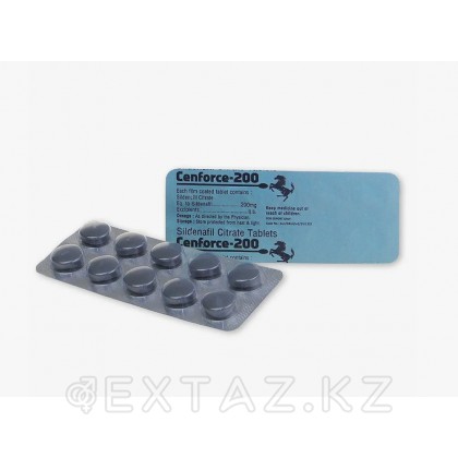 Мужчин арналған Препарат Cenforce -200 (Sildenafil Citrate) - 10 қойынды. от sex shop Extaz фото 3