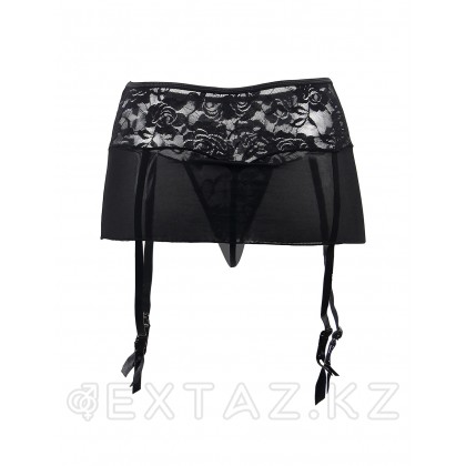 Sexy Lace Black шұлық белдігі (XL) от sex shop Extaz фото 6