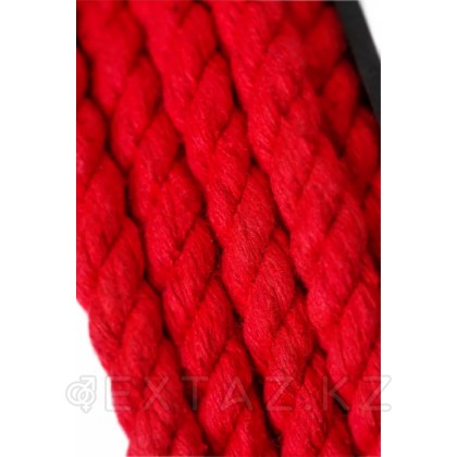 Хлопковая веревка для шибари, на катушке, красная, 10 м - extaz.kz фото 5 Шибариге арналған мақта арқан, катушкада, қызыл, 10 м от sex shop Extaz фото 5
