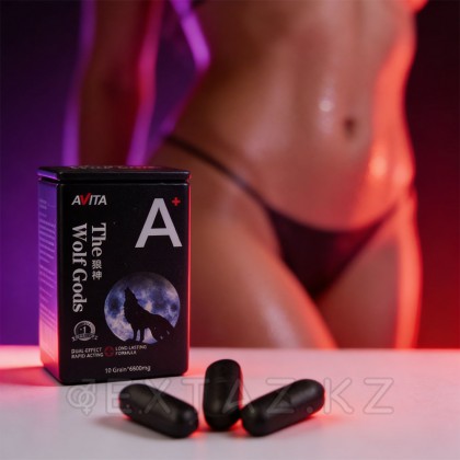The Wolf Gods эрекцияны ұзартуға арналған құрал (10 таблетка) от sex shop Extaz фото 3