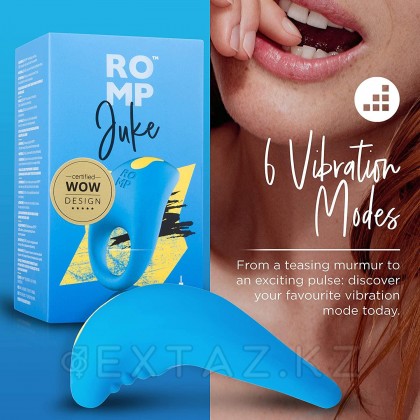 Romp Juke Виброкольцо синее от sex shop Extaz фото 6