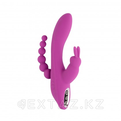 Вибратор-кролик с анальной стимуляцией Desire Luxury Triple Pleasure от sex shop Extaz фото 2