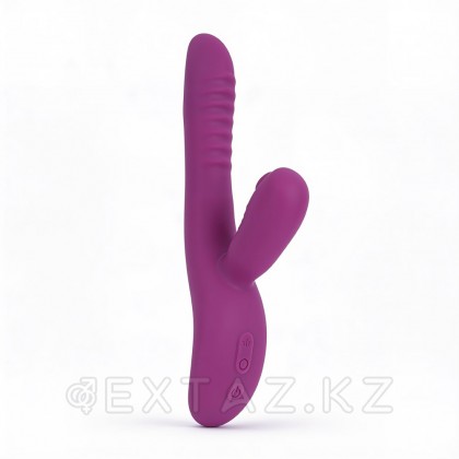Клиторальды ынталандыруы бар Selove Caress вибраторы, күлгін от sex shop Extaz