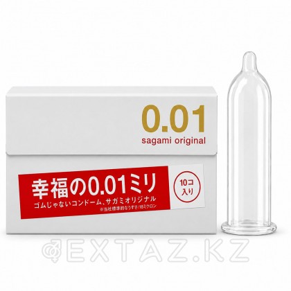 Sagami полиiginal 001, 10 дана полиуретанды презервативтер от sex shop Extaz
