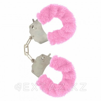 Үлпілдек қызғылт жүні бар сәнді кісендер (Be Mine) от sex shop Extaz