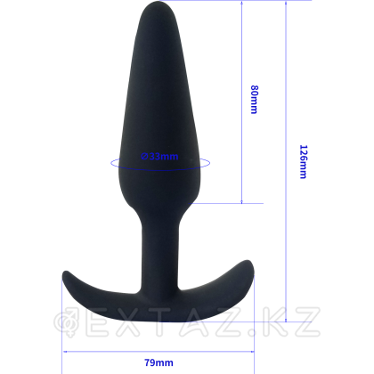 Анальный плаг с вибрацией от Lealso (нет пульта) от sex shop Extaz фото 4