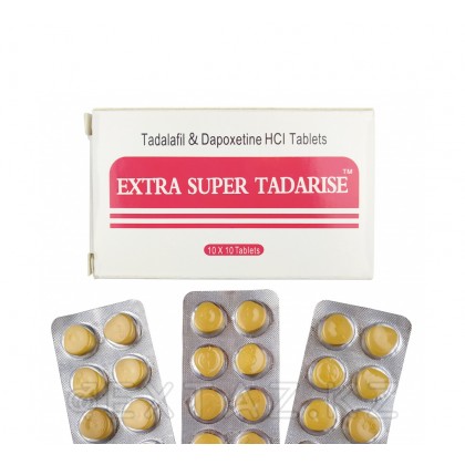 Муж арналған Super tadarise препараты (Tadalafil & Dapoxetine) 10 қойынды. от sex shop Extaz фото 2