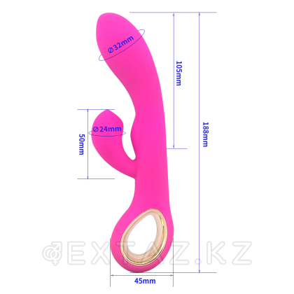 Вибратор со стимуляцией клитора 