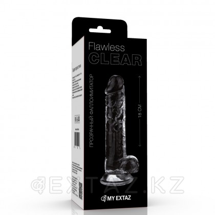 Прозрачный фаллоимитатор (19) от sex shop Extaz