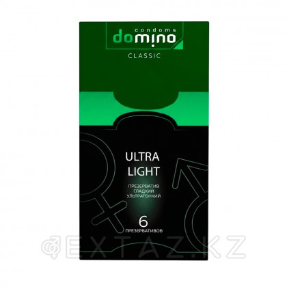 Domino CLASSIC ultra light презервативтері, ультра жұқа, 6 дана от sex shop Extaz