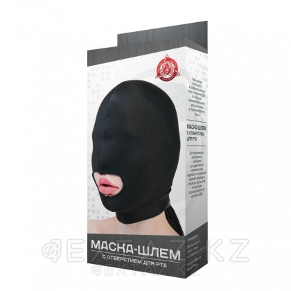 Ауыз саңылауы бар дулыға маскасы от sex shop Extaz фото 2