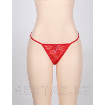 Delicate әйелдер гүлді қызыл түсті (M-L өлшемі) от sex shop Extaz фото 3