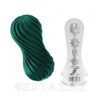 Tenga Flex Fizzy Green Мастурбаторы от sex shop Extaz фото 5