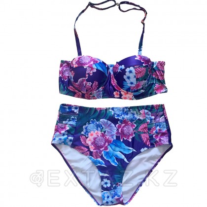 Купальник Flower Print Blue (4XL) от sex shop Extaz фото 2