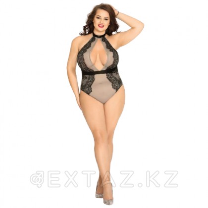 Тедди кружевной кірістіру және шокер (plus size) от sex shop Extaz