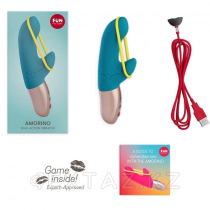 Көңілді фабриканың AMORINO вибраторы көгілдір от sex shop Extaz фото 3