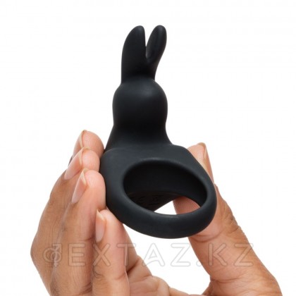 Happy rabbit дірілді эрекциялық сақина, қара от sex shop Extaz фото 6