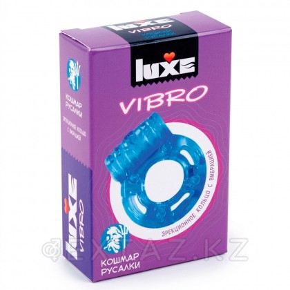 LUXE Vibro діріл сақинасы су перісінің кошмары (+ презерватив) от sex shop Extaz фото 4