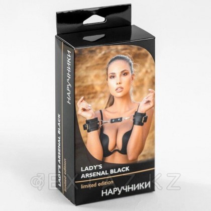 Lady ' s arsenal Black кісендері от sex shop Extaz фото 2