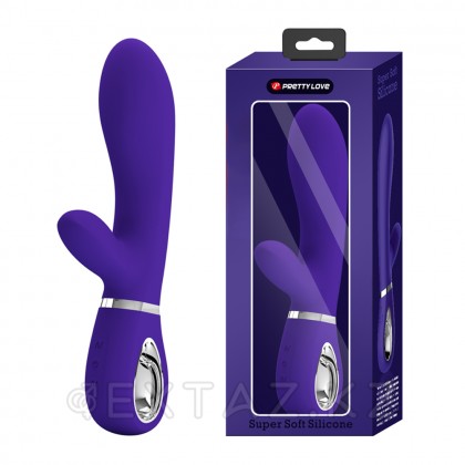 Томас супер жұмсақ қоян вибраторы (20 см) көк от sex shop Extaz