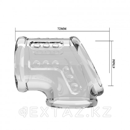 Пенис пен скротумға арналған саптама мөлдір Pretty love, мөлдір от sex shop Extaz фото 5