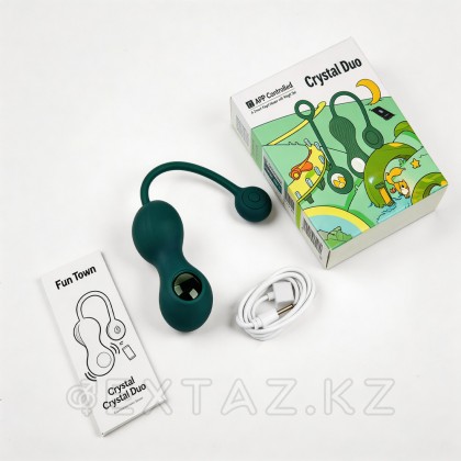 Magic Motion Crystal duo кегель жаттықтырушысы қою жасыл от sex shop Extaz фото 3