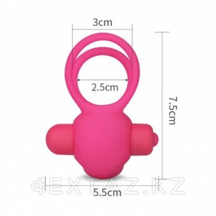 Power duo clit cockring эрекциялық діріл сақинасы (қызғылт) от sex shop Extaz фото 8