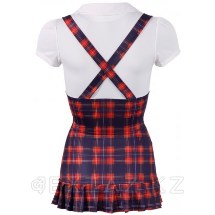 Фиолетовое платье школьницы (Размер M) - Cotelli Collection (пр. Германия) от sex shop Extaz фото 3