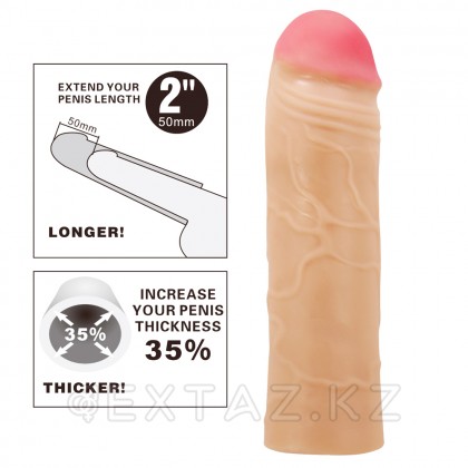 Шынайы саптама пенис Chane (18 см) жалаңаш от sex shop Extaz фото 8