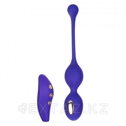 Calexotics Impulse діріл және электростимуляциясы бар қынаптық шарлар, қашықтан басқару пульті от sex shop Extaz