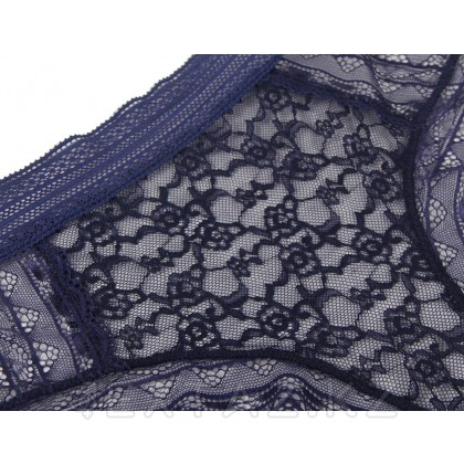 Бразилиялық Floral Lace көк Трусики (XS-S өлшемі) от sex shop Extaz фото 3
