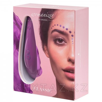 Бесконтактный клиторальный стимулятор Womanizer Classic пурпурный от sex shop Extaz