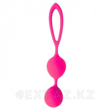 Вагинальные шарики Cosmo, розовый неон от sex shop Extaz фото 3