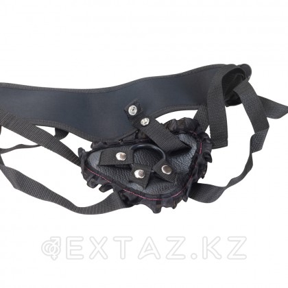 Пояс для страпона-чёрный от sex shop Extaz фото 5