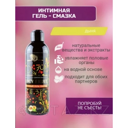 Оральный интимный гель JUICY FRUIT (дыня) 200 мл. от sex shop Extaz фото 4
