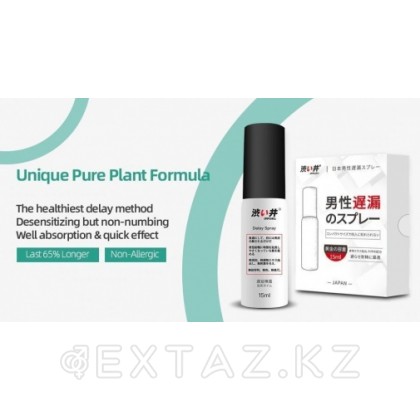Спрей карманный для продления DryWell - натуральная формула, 15 мл. от sex shop Extaz фото 4
