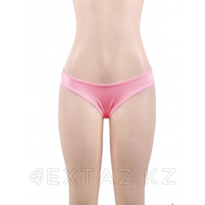 Қызғылт гүлді басылған танга әйелдер трусикасы (XS-S өлшемі) от sex shop Extaz фото 4