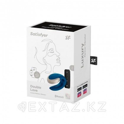 Satisfyer double love blue Smart жұп вибраторы от sex shop Extaz фото 2