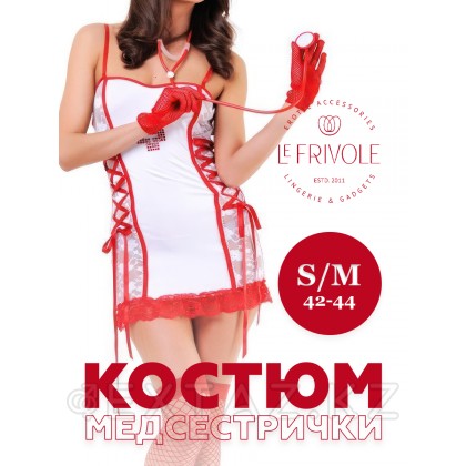 Костюм медбике ересек, S / M от sex shop Extaz фото 2