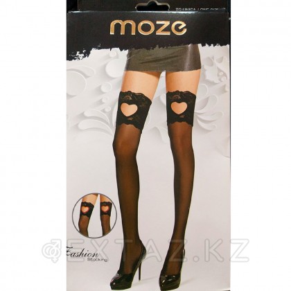 Ашық резеңке жолағы бар әйелдер шұлықтары от sex shop Extaz фото 2