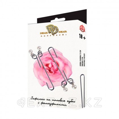 Інжу-маржандары бар ерін қысқыштары от sex shop Extaz фото 2